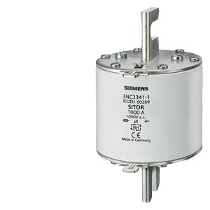 3NC33361U 3NC33371U 3NC33381U 3NC33401U 3NC33411U 3NC33421U 3NC33431U 3NC fusível 1250A 800V AC aR tamanho NH3