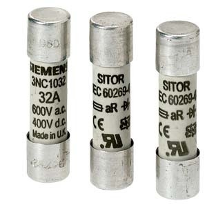3NC1003 3A 600VAC/700VDC aR 10X38mm SITOR Fusão cilíndrica de ligação de segurança