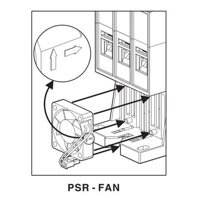 Fator de arranque suave personalizável 1SFA896313R1001 PSR-Fan 60-105 para necessidades industriais específicas