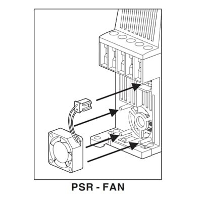 1SFA896311R1001 PSR-Fan 3-45 para uma operação suave