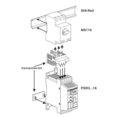 Melhore o desempenho da sua máquina com o PSR16-MS116 1SFA896211R1001 Soft Starter