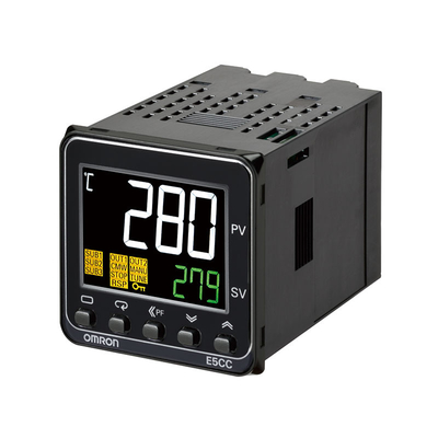 Monitorar e controlar eficientemente a temperatura com o controlador de temperatura E5CC-QX2DSM-802
