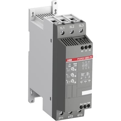 Experiência Controle suave e motor com PSR37-600-70 Soft Starter 1SFA896110R7000