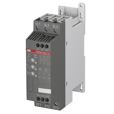 Revolução Industrial PSR25-600-70 Soft Starter 1SFA896108R7000 para operações suaves