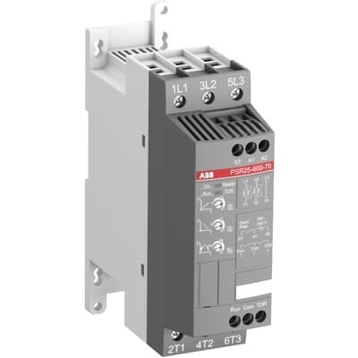 Revolução Industrial PSR25-600-70 Soft Starter 1SFA896108R7000 para operações suaves