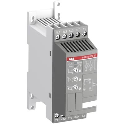Controle eficientemente o seu equipamento com o PSR16-600-70 Soft starter 1SFA896107R7000