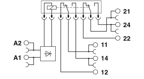 PLC-RSC-24DC/21-21 Modulo de Relé 2967060 A escolha perfeita para automação industrial