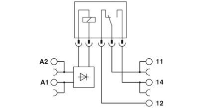 Modulo de relevo PLC-RSC-230UC/21 2966207 fácil de instalar para automação industrial