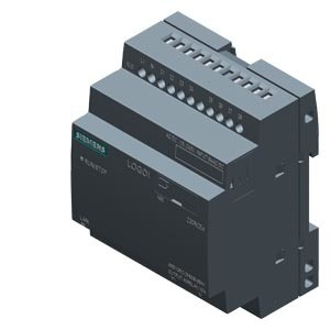 LOGO 230RCEo 8DI/4DO 400 Blocos 6ED1052-2FB08-0BA1 com Interface de Comunicação Modbus