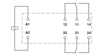 Atualize o seu sistema de controlo com o REL-MR-24DC/1IC Single Relay 2961341 da Trusted