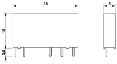 Maximize o desempenho do seu sistema com o REL-MR-24DC/21 2961105 Single Relay e durável