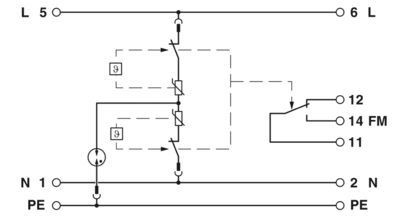Dispositivo de protecção contra sobretensões de tipo 3 para máquinas industriais PLT-SEC-T3-230-FM-UT 2907919