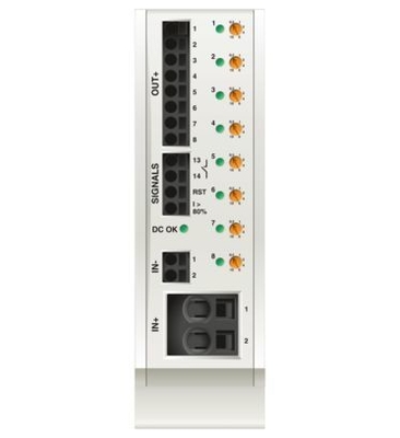 NO-R CBM E8 24DC/0.5-10A Interruptor eletrônico com corrente ajustável 0,5-10A