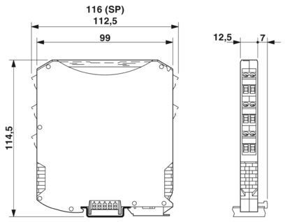 MACX MCR-SL-2I-2I-ILP Isoladores a circuito 2905280 que asseguram um controlo industrial seguro