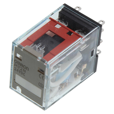 Relais intermédios compactos DC24 S MY2N-D2 para ambientes com espaço limitado