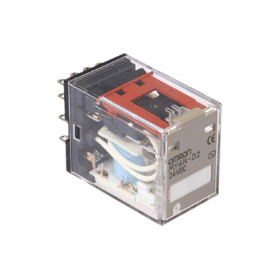 MY4N-D2 DC24 S relés intermediários para aplicações de controlo industrial