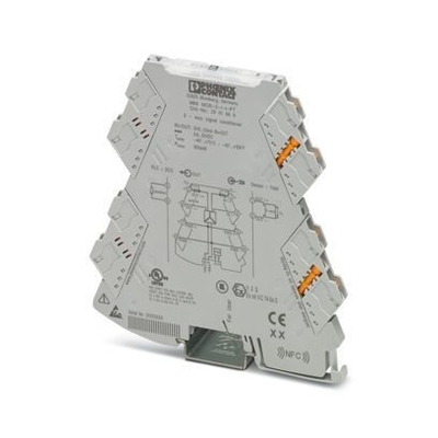 Condicionador de sinal industrial MINI MCR-2-I-I-PT 2901999 com opções de entrada versáteis