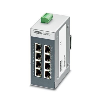 FL SWITCH SFNB 8TX Industrial Ethernet Switch 2891002 com opções de montagem flexíveis
