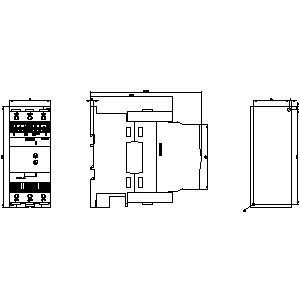3RW3047-1BB04 3RW30 Soft Starter Tamanho S3 com Bypass 55kw terminais de parafuso