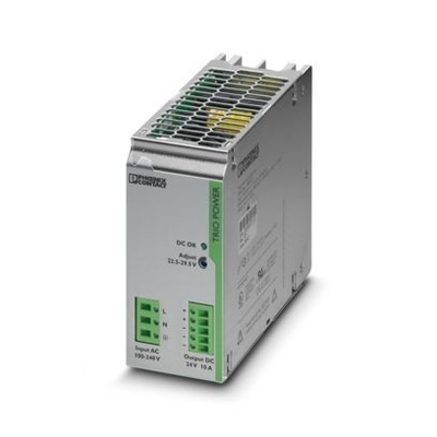 TRIO-PS/1AC/24DC/10 Unidade de alimentação industrial para ambientes de carga pesada