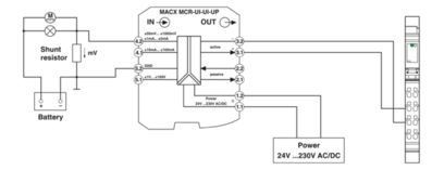 MACX MCR-UI-UI-UP-NC 2811297 Condicionador de sinal para melhoria da amplificação do sinal