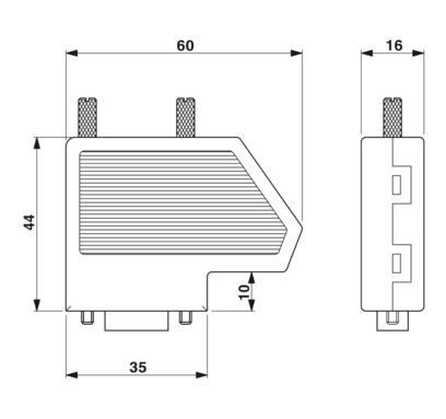 2744694 D-SUB bus connector SUBCON-PLUS-CAN o ajuste perfeito para as suas necessidades B2B