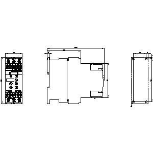 3RW4028-1TB04 3RW40 Soft Starter Size S0 com proteção de motor de bypass e termistor