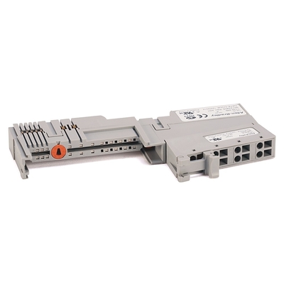 Base de terminais de entrada/saída do ponto 1734-TB com interface de comunicação avançada