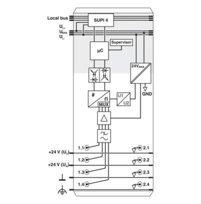 2702495 Módulo analógico IB IL AI 4/I/4-20-ECO Perfeito para sistemas de automação industrial
