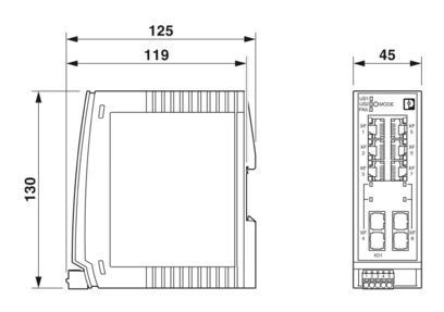 2702495 Módulo analógico IB IL AI 4/I/4-20-ECO Perfeito para sistemas de automação industrial