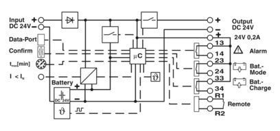QUINT-BUFFER/24DC/24DC/40 Módulo de tampão avançado 2320393 para aplicações industriais