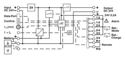 QUINT-BUFFER/24DC/24DC/40 Módulo de tampão avançado 2320393 para aplicações industriais
