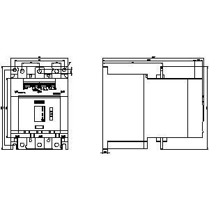 SIRIUS Soft Starter Tamanho S12 com terminais de tipo parafuso 3RW5076-6TB14 Saída do termistor