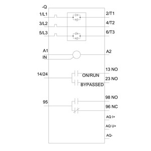 3RW5073-6AB04 SIRIUS Soft Starter Tamanho S12 com terminais de tipo parafuso e saída analógica