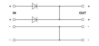 Módulo de redundância de alta fiabilidade QUINT-ORING/24DC/2X10/1X20 com revestimento protetor