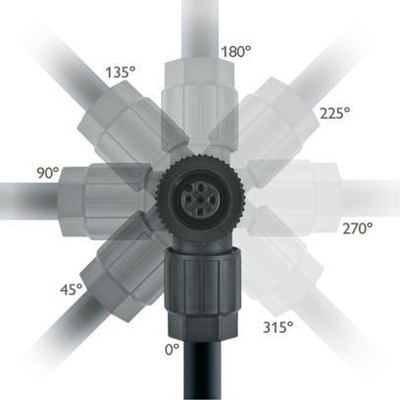 SACC-M12FR-5PL 1424690 Conector A solução definitiva para a conectividade industrial