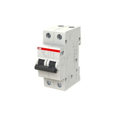 50A Corrente nominal MCB SH202-C50 Interruptor de circuito em miniatura 2P Frequência nominal Hz 50