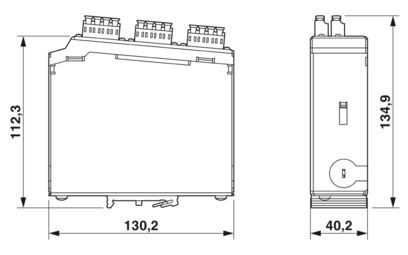 FL SWITCH 2208 PN Comutador Ethernet Industrial para Requisitos do Cliente 1044024