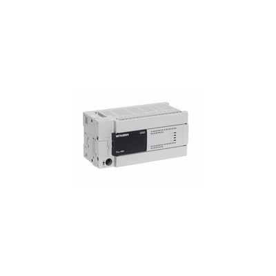 FX3U-48MR/DS PLC por Mitsubishi DC 24 V Base Unit com 24 entradas e 24 saídas de relé