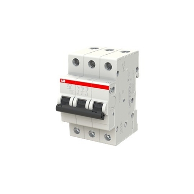 50A Corrente nominal 220V Voltagem nominal MCB SH203-C50 Interruptor de circuito em miniatura 3P C