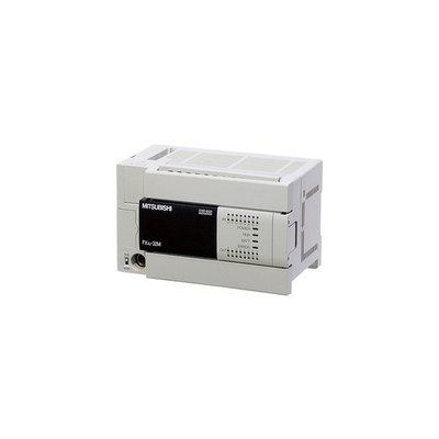 PLC avançado Mitsubishi FX3U-64MT/DS com 32 entradas 24 VDC 32 saídas de transistor