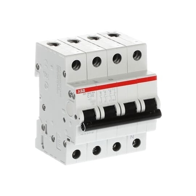 3 NP C 20A Capacidade de ruptura MCB SH203-C20NA Interruptor de circuito em miniatura para industrial