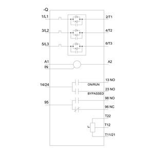 3RW5236-6TC05 SIRIUS Starter suave para terminais de tipo parafuso e saída de termistor