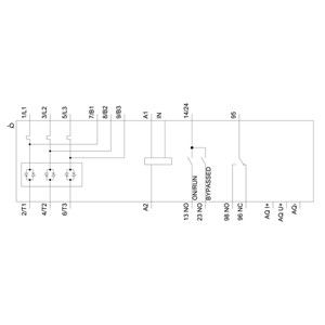 Siemens 3RW5148-1XC14 SIRIUS Soft Starter com saída analógica