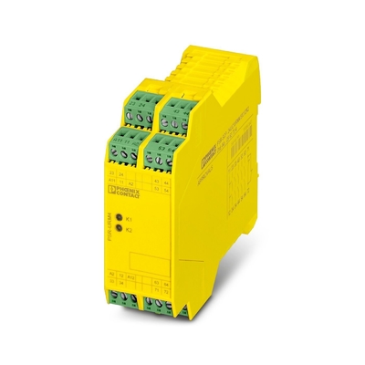 Teoria do relé de tensão PSR-SPP-24UC/URM4/5X1/2X2 Módulo de extensão para desligamento de segurança