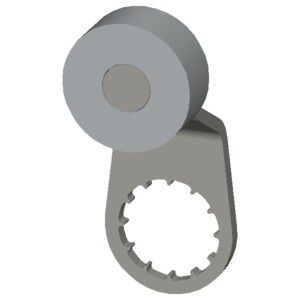 PLC 3SE5000-0AA02 Atuador com rolos de aço inoxidável e alavanca de torção de metal