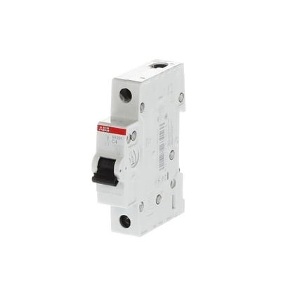 1P MCB SH201-C4 Interruptor de circuito em miniatura Número de pólo 1 220V Voltagem nominal 220
