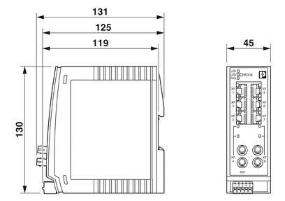 Melhore a eficiência da sua rede com o FL SWITCH 2206-2FX ST Industrial Ethernet Switch