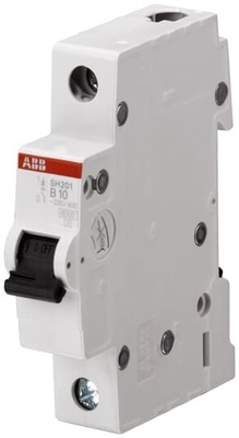 Capacidade de ruptura 1 NP Tensão nominal 220 MCB SH201-C4NA Interruptor de circuito em miniatura