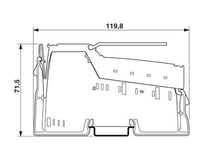 IB IL 24 LPSDO 8 V2-PAC Módulo de Segurança A solução perfeita para peças de reposição de automação